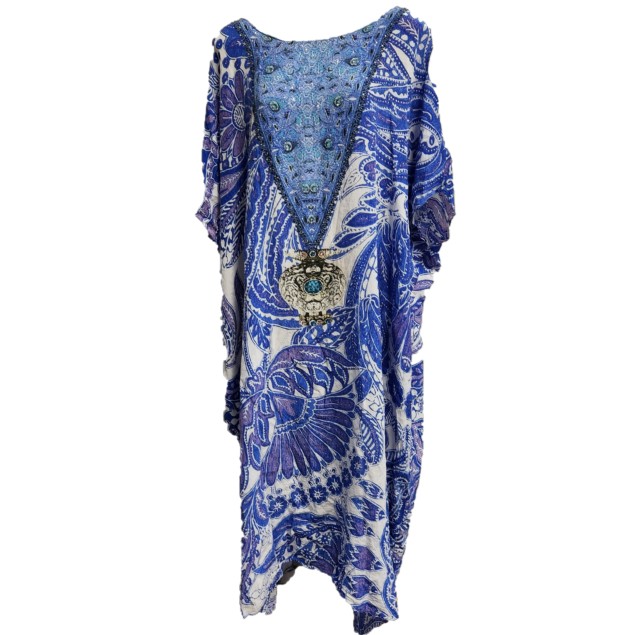 Camilla Kaftan - Blue | Self Help Workplace