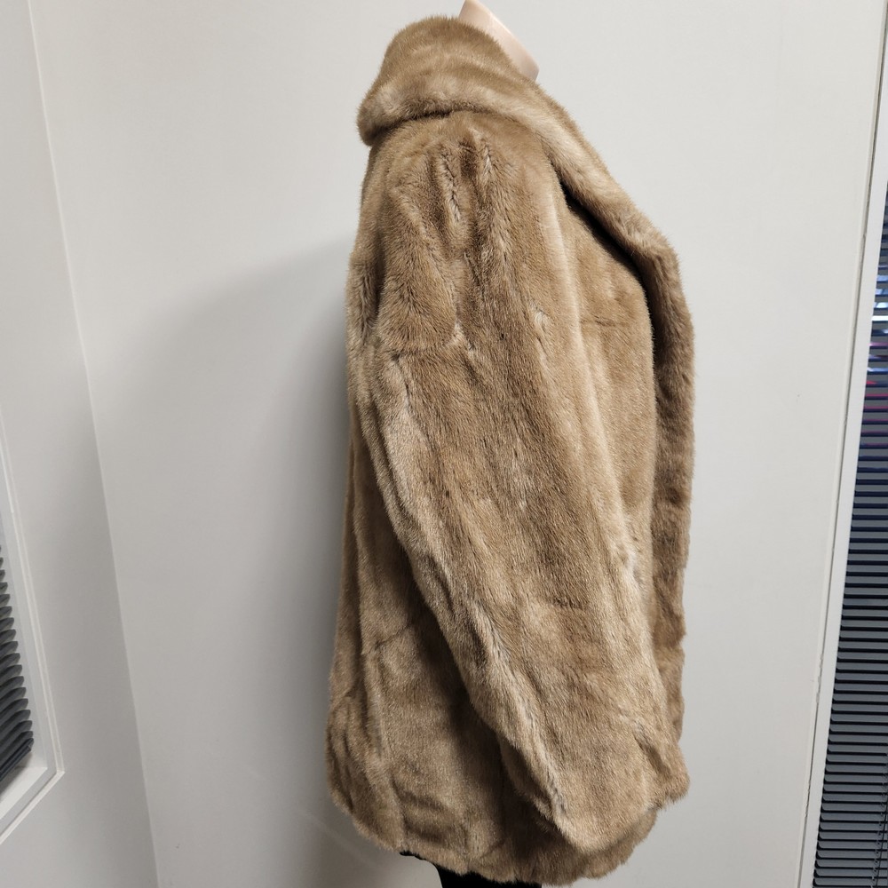 Vintage Faux Fur Coat | Self Help Workplace